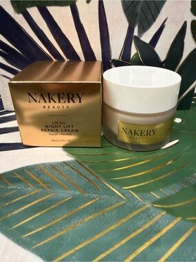 Nakery Beauty Lift-Tox Night Lift Repair Cream 2oz NIB Firming